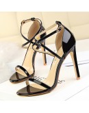 Buckle Strap High Heels2023 Women Heels Sandals Stiletto 11cm Sexy Heels Party Shoes Women Pumps Ladies Shoes Spring